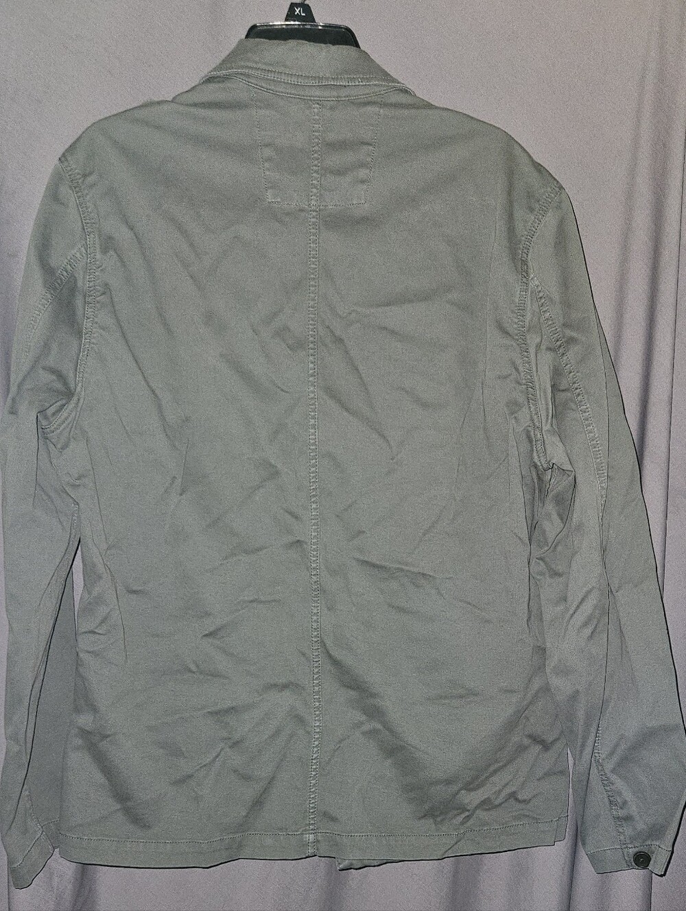 Banana Republic Light Gray Military Field Jacket - Picture 2 of 5